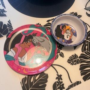 Vintage Disney plate set